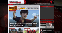 Desktop Screenshot of elrojinegro.com